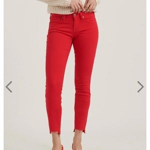 Lucky Brand Red Lolita Skinny Jean